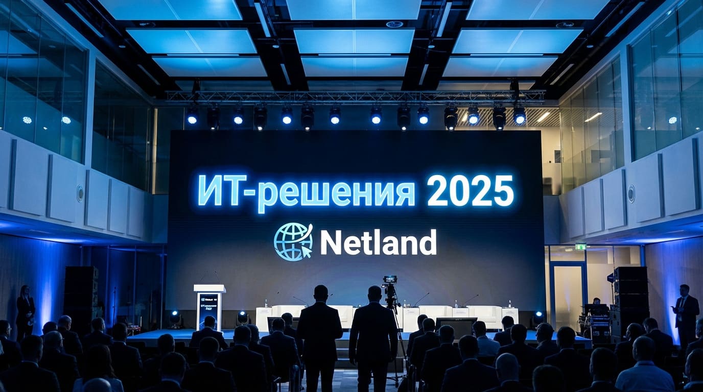 Современный конференц-зал с экраном